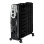 شوفاژ برقی فن دار مدل EVOH-15FW-B مشکی